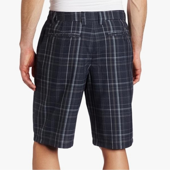 O’Neill Men’s Triumph Blue Heather Plaid Shorts 30 Teen Boy’s - Picture 2 of 13
